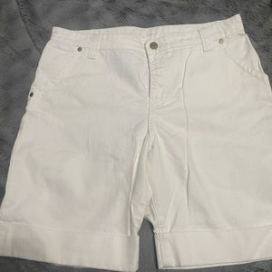 White Lang Jeans shorts. Size 14